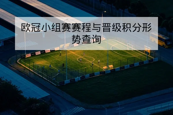 欧冠小组赛赛程与晋级积分形势查询